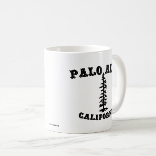Palo Alto California Tasse (VorderseiteRechts)
