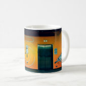 Palo Alto Dachterrasse Aufzug Kaffeetasse (VorderseiteRechts)