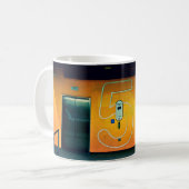 Palo Alto Dachterrasse Aufzug Kaffeetasse (Vorderseite Links)