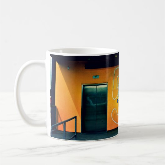Palo Alto Dachterrasse Aufzug Kaffeetasse (Links)