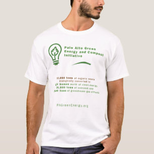 Palo Alto grünes Energie-Shirt T-Shirt
