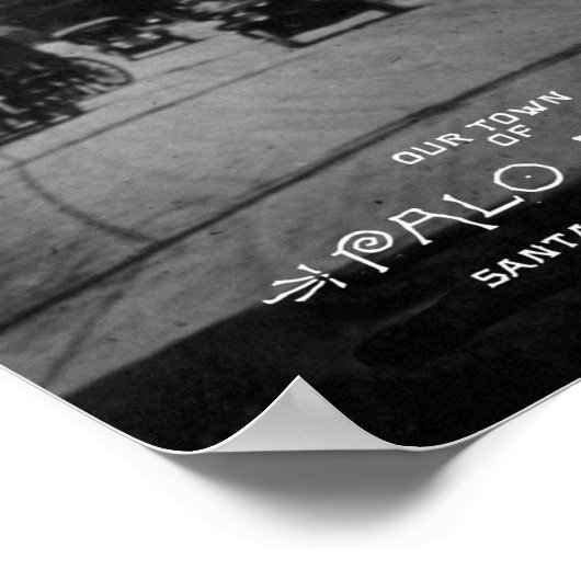 Palo Alto im Jahr 1914 Poster (Ecke)