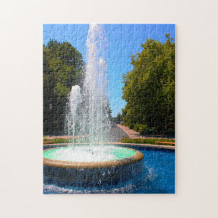 Palo Alto Street Fountain Kalifornien Puzzle