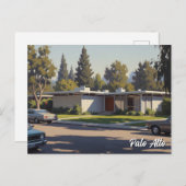 Palo Alto Vintag Postkarte (Vorne/Hinten)