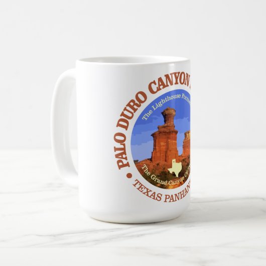 Palo Duro Canyon SP Kaffeetasse (Vorderseite Links)