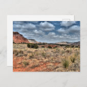Palo Duro Canyon, Texas Postkarte (Vorne/Hinten)
