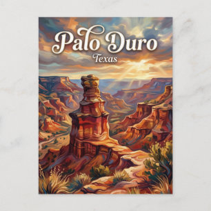 Palo Duro Canyon Texas Postkarte