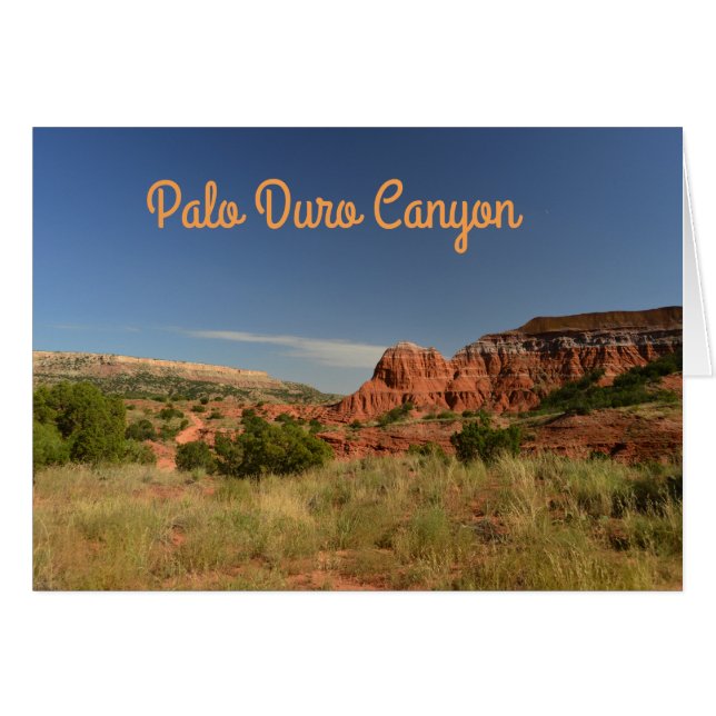 Palo Duro-Schlucht (Vorderseite (Horizontal))