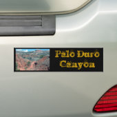 Palo Duro-Schlucht-Spur Autoaufkleber (Auf Auto)