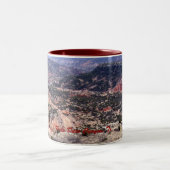 Palo Duro-Schlucht, Tx Zweifarbige Tasse (Mittel)