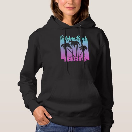 Palolem Beach Indien Hoodie (Vorderseite)
