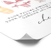 Paloma Bar | Panties & Palomas Brautparty Poster (Ecke)