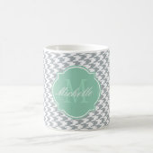 Paloma Hahnentrittmuster Monogram Tasse (Mittel)