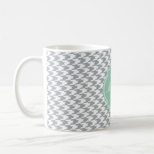 Paloma Hahnentrittmuster Monogram Tasse (Links)