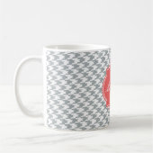 Paloma Hahnentrittmuster Monogram Tasse (Links)