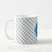 Paloma Hahnentrittmuster Monogram Tasse (Links)