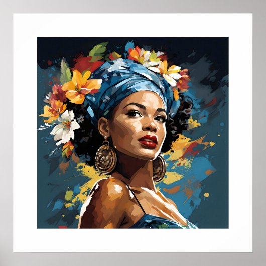 Paloma - Hochwertige Kunstdrucke Poster (Vorne)