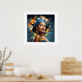 Paloma - Hochwertige Kunstdrucke Poster (Küche)