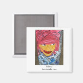 Paloma Magnet (Vorderseite/Rückseite)