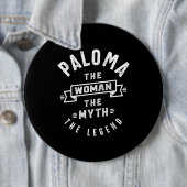 Paloma Personalisiert Name Geburtstagsgeschenk Button (Beispiel)