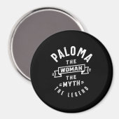 Paloma Personalisiert Name Geburtstagsgeschenk Magnet (Vorderseite/Rückseite)