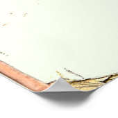 Paloma Plage, Reiseplakat der französischen Rivier Poster (Ecke)