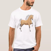 Palomino-Amerikaner Saddlebred PferdeT - Shirt (Vorderseite)