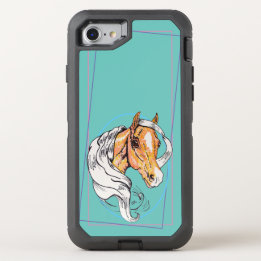 Palomino (aquamarin) OtterBox defender iPhone 8/7 hülle