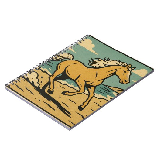 Palomino Beach Dash Notizblock (Linke Seite)