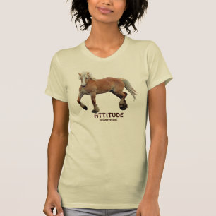 Palomino Belgischer Entwurf für Pferde Sportkleidu T-Shirt