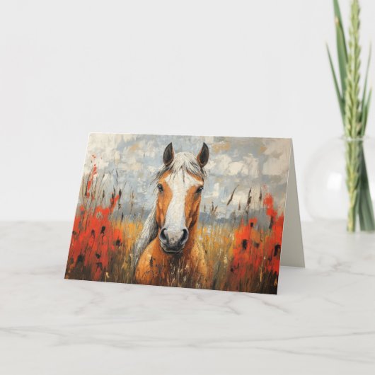 PALOMINO BLANK ALL-OCCASION CARD DANKESKARTE (Vorderseite)