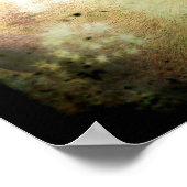 Palomino Glitzer Grunge Poster (Ecke)