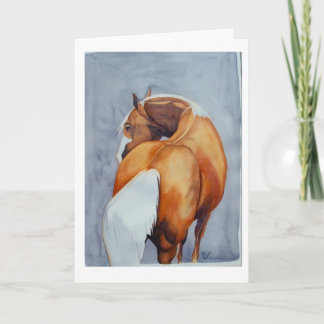 Palomino-Gruß-Karte Karte