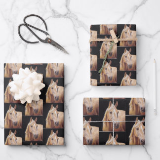 Palomino Horse Art Geschenkpapier Blätter