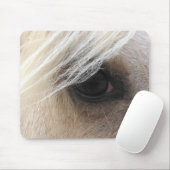 Palomino Horse Eye Mousepad (Mit Mouse)