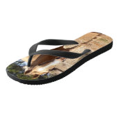 Palomino Horse Gruß, Badesandalen (Schrägansicht)