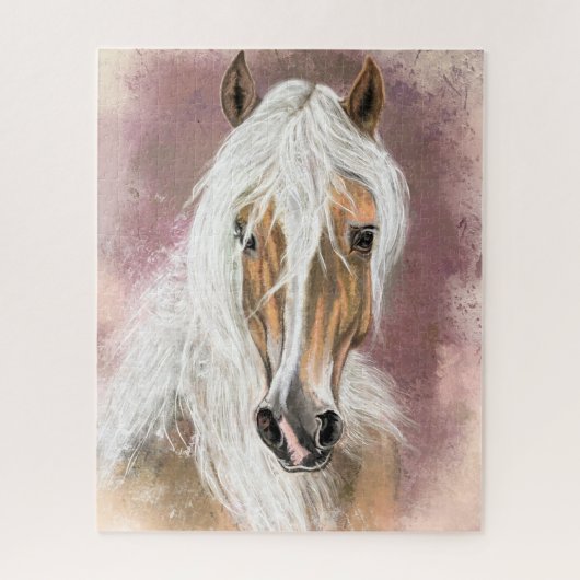 Palomino Horse Jigsaw Puzzle - Malerei (Vertikal)