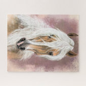 Palomino Horse Jigsaw Puzzle - Malerei (Horizontal)