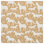 Palomino Horse Pattern Stoff (Muster)