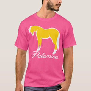 Palomino Horse Quarter Pferd Reittier Cowgirl T-Shirt