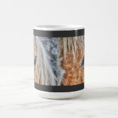 Palomino Horse's Eye Foto Trinken Tasse (Mittel)