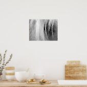 Palomino in Schwarz und Weiß Poster (Küche)
