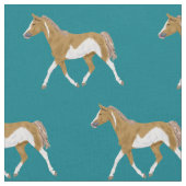 Palomino Paint Horse Stoff (Nahaufnahme)