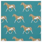 Palomino Paint Horse Stoff (Muster)