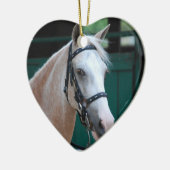 Palomino Paso Fino Verzierung Keramikornament (Links)