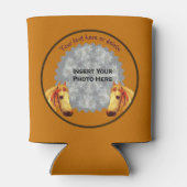 Palomino Pferd Personalisiertes Foto Dosenkühler (Rückseite)