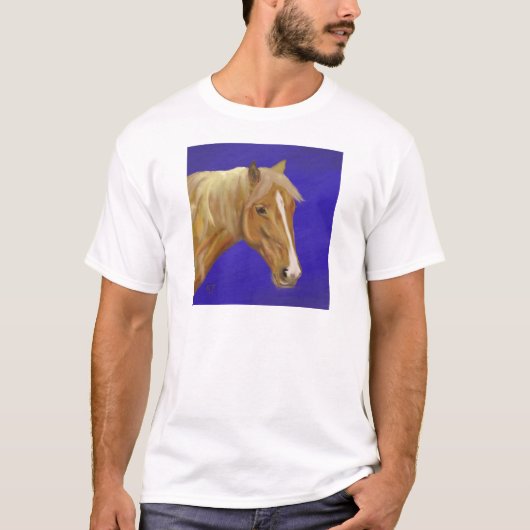 Palomino-Pferd T-Shirt (Vorderseite)