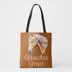 Palomino Pferd Unbritischer Geist Tasche