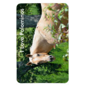 Palomino Pferde Flexible Magnet (Vertikal)