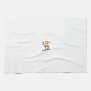 Palomino-Pferdeliebhaber-Retro-Stich-T-Shirt_1 Geschirrtuch